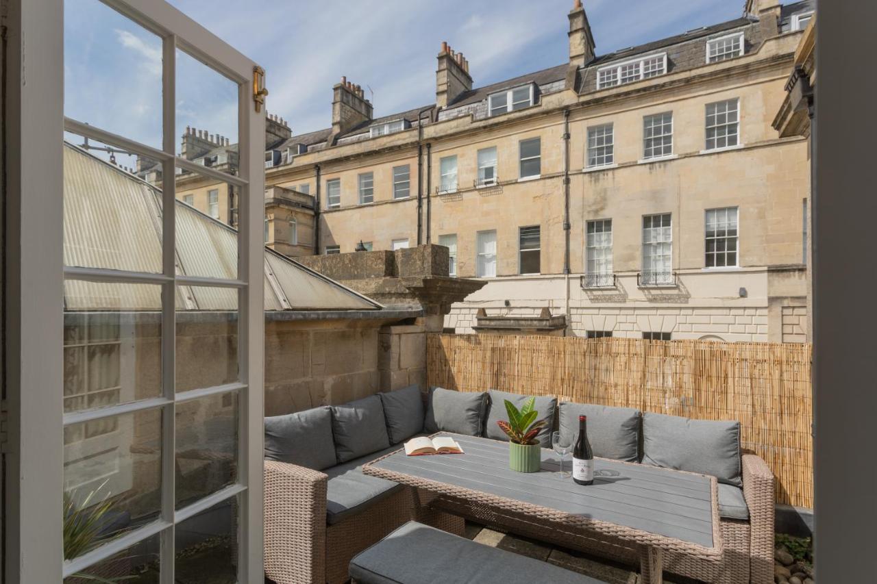Crescent Mews Apartment Bath Exterior foto