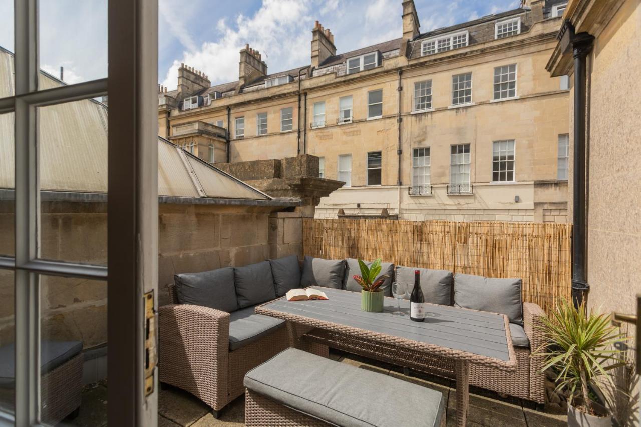Crescent Mews Apartment Bath Exterior foto