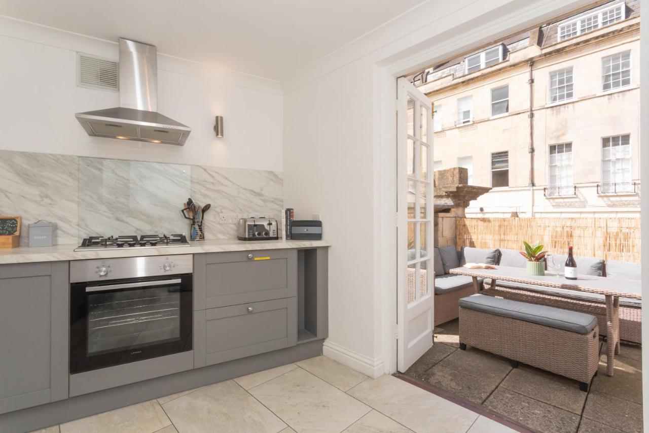 Crescent Mews Apartment Bath Exterior foto